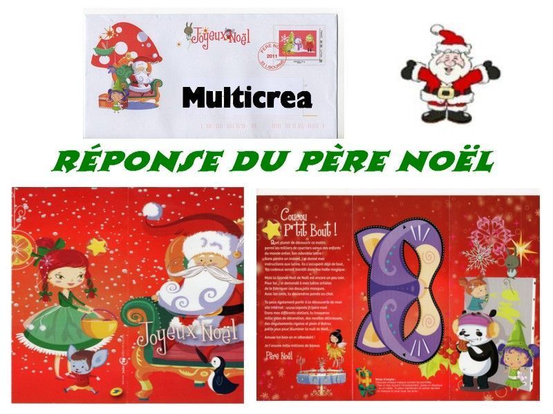 Lettre Reponse Du Pere Noel