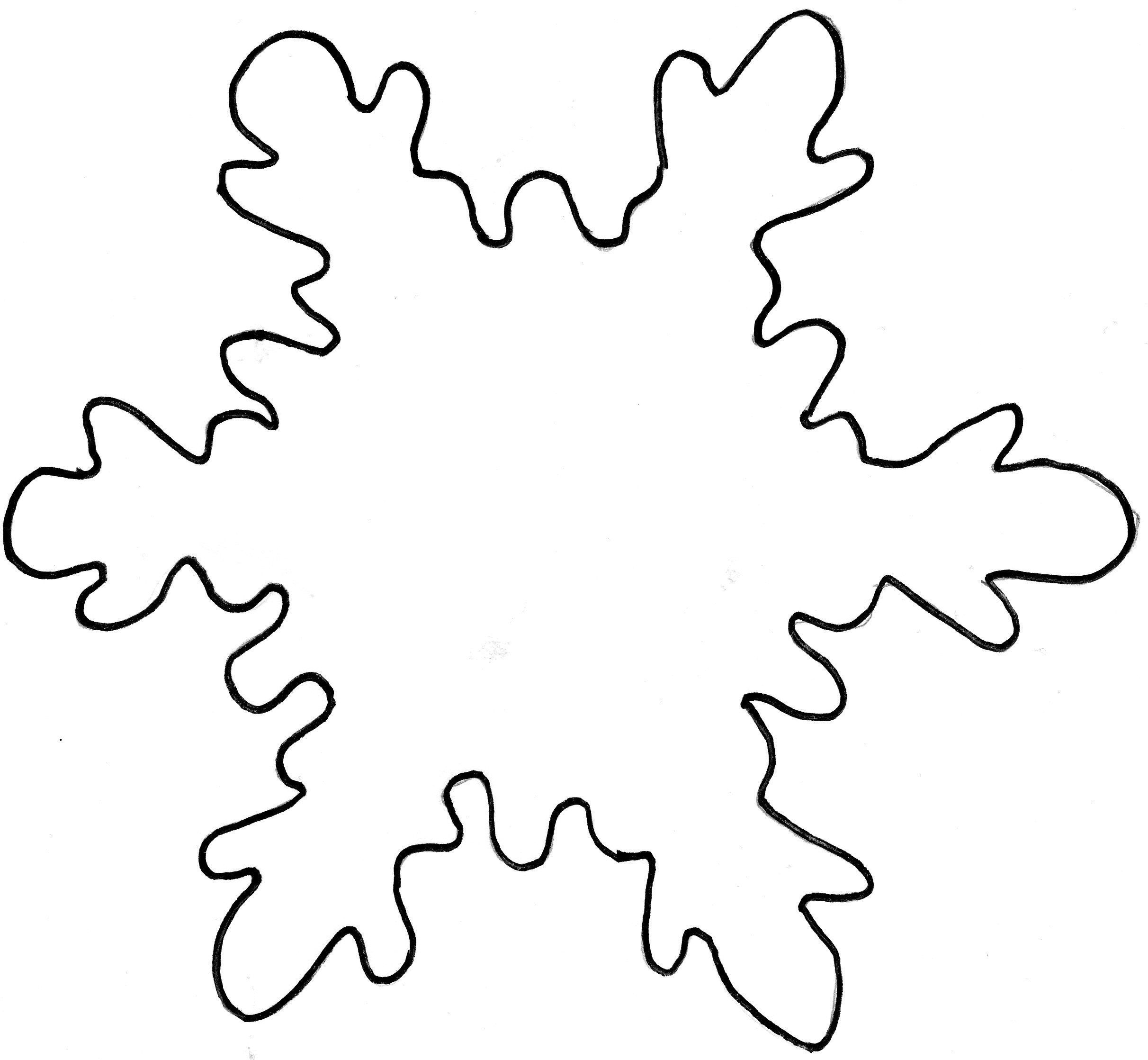 Coloriage A Imprimer Flocon De Neige